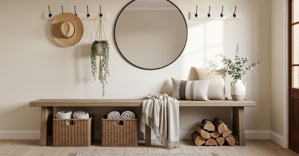 Farmhouse Entryway Decor Ideas