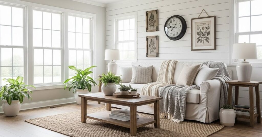 Farmhouse Living Room Decor Ideas