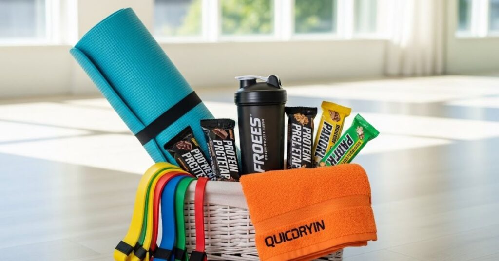 Fitness & Active Lifestyle Gift Basket