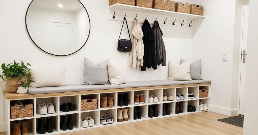 Functional Ikea Entryway Bench and Shoe Storage Ideas