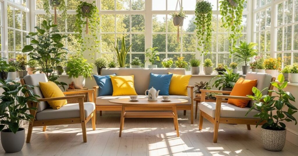 Indoor Garden & Sunroom Seating Combos
