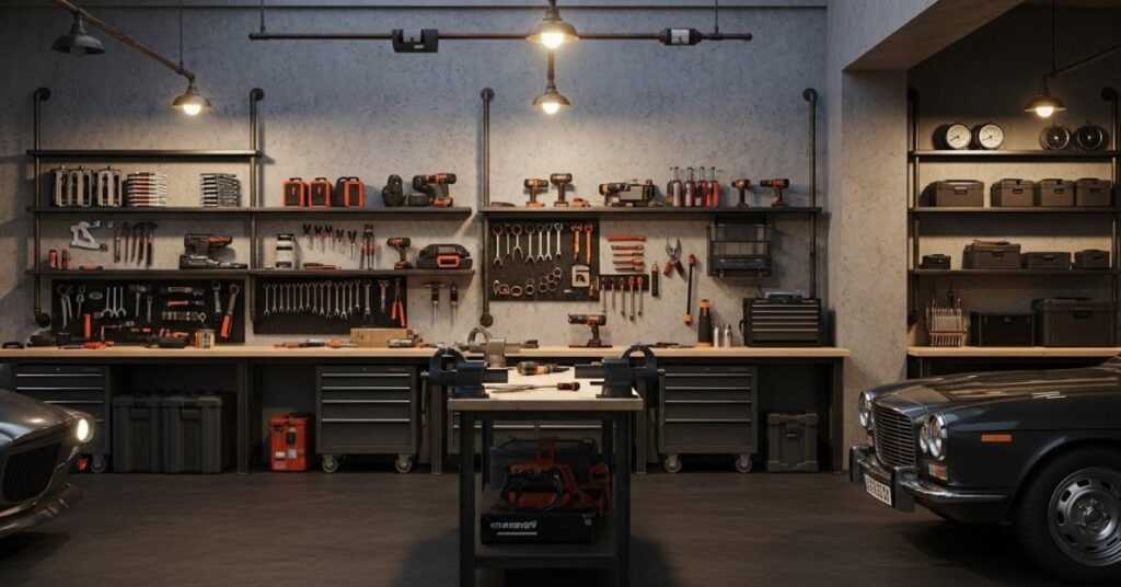 Industrial-Style Garage Design Trends