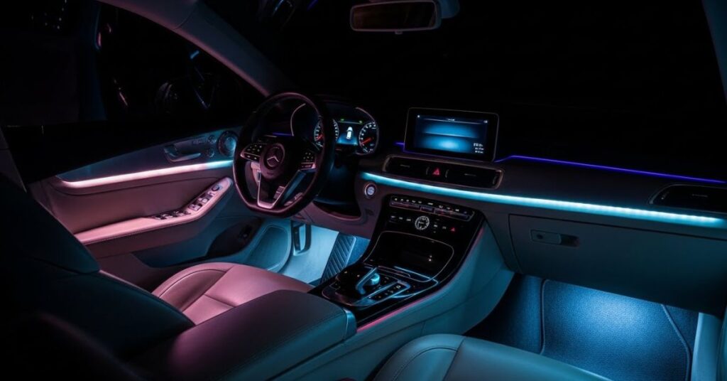 LED Interior Lights for a Dreamy Glow