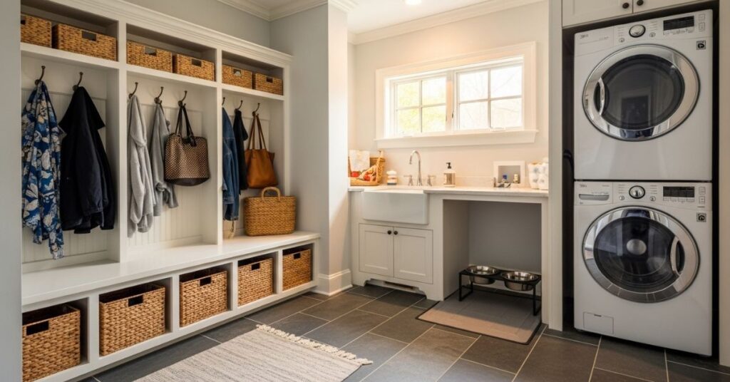 Laundry Rooms with Multi-Purpose Features