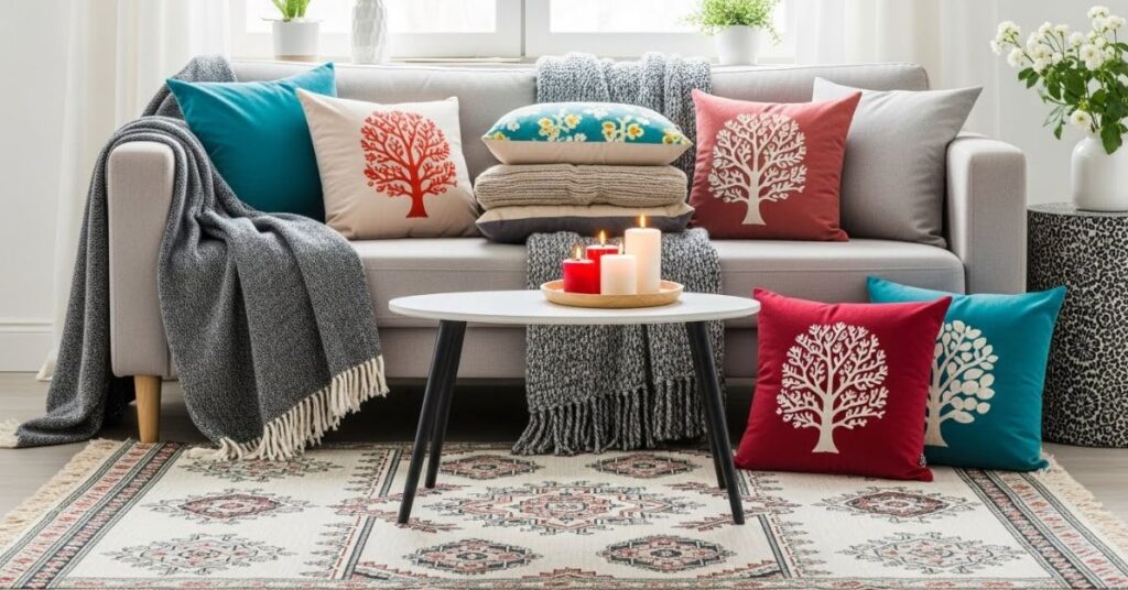 Living Room Makeover: Seasonal Mood Changes