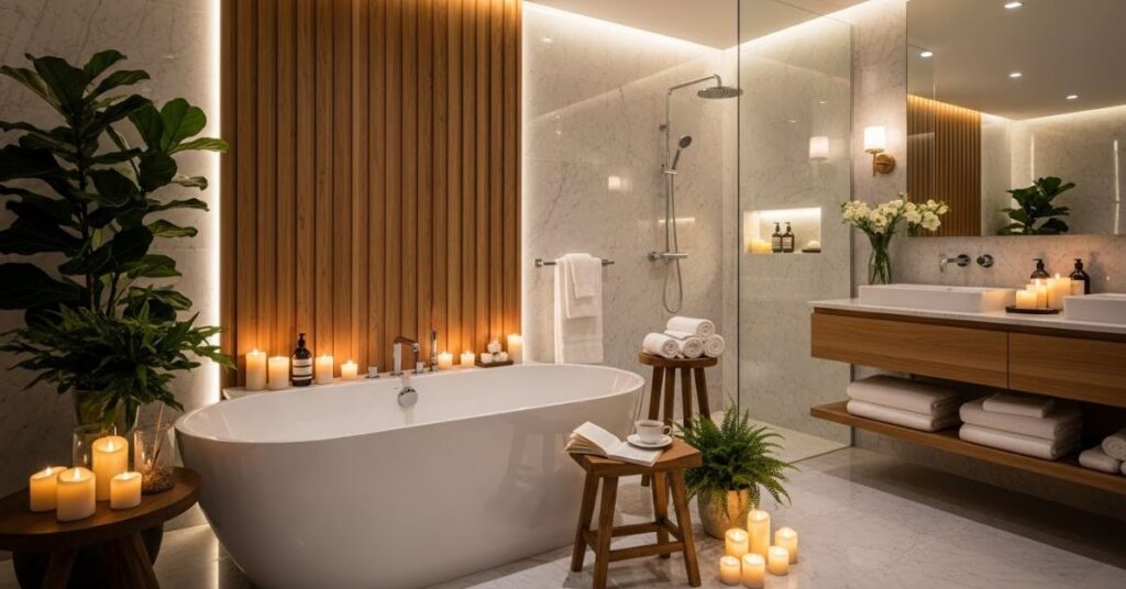 Luxury Spa-Inspired Bathroom Interior Design