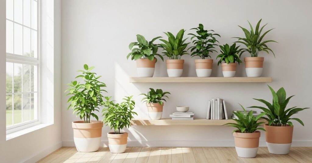 Minimalist Neutral Terra Cotta Pot Designs