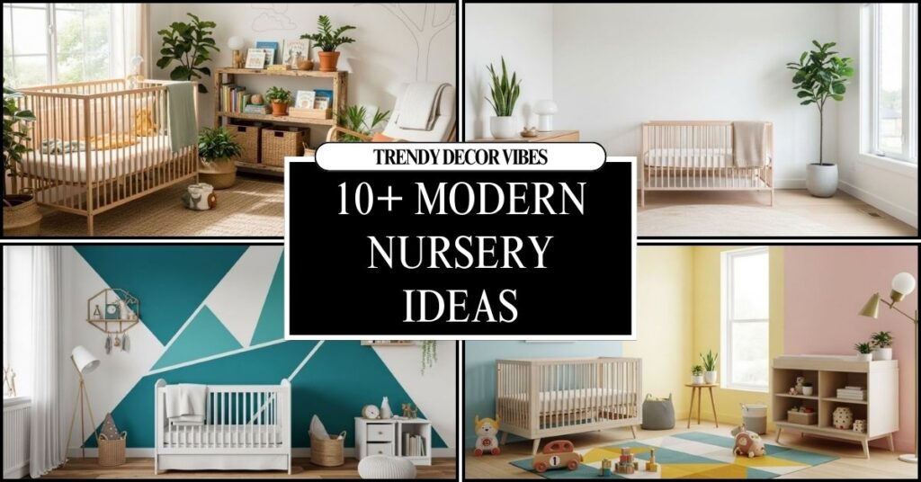 Modern Nursery Ideas That Spark Joy & Creativity