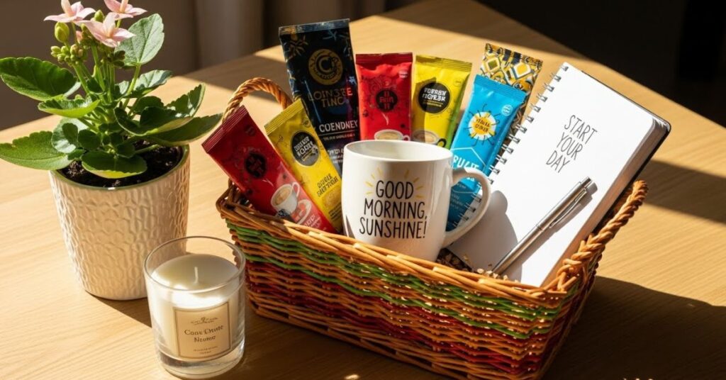 Morning Motivation Basket