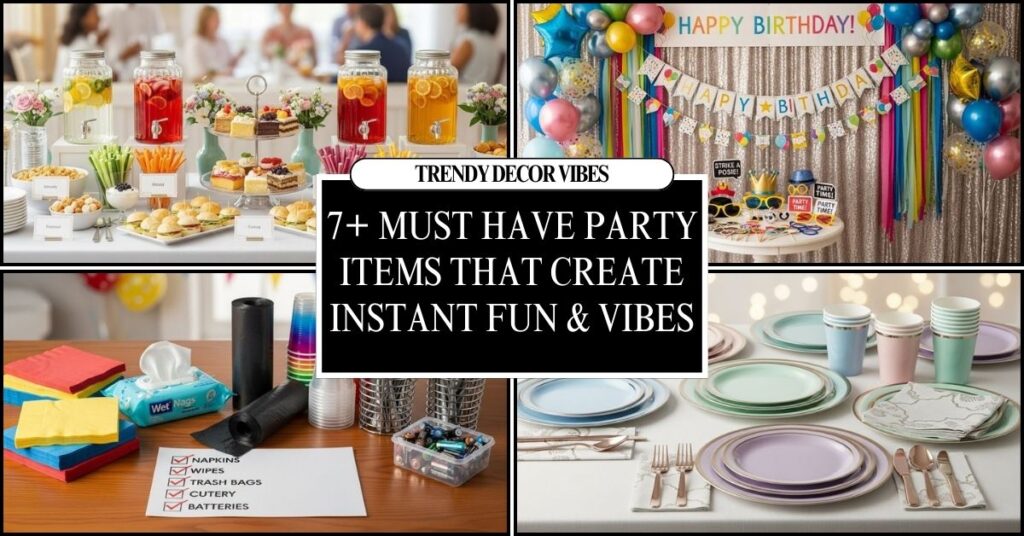 Must Have Party Items