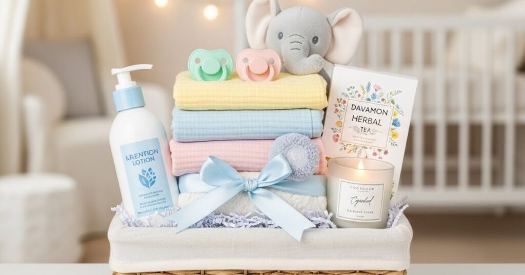 New Mom Gift Basket