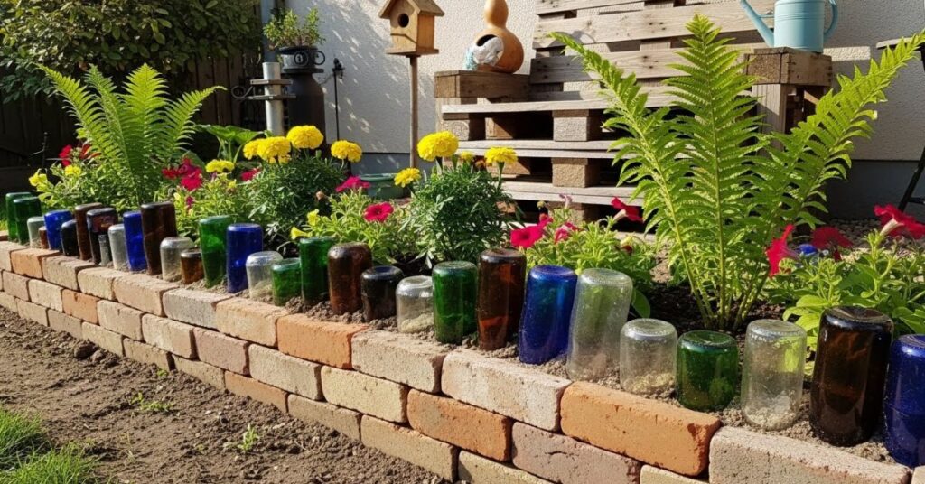 Recycled Material Garden Edging for Eco-Friendly Style