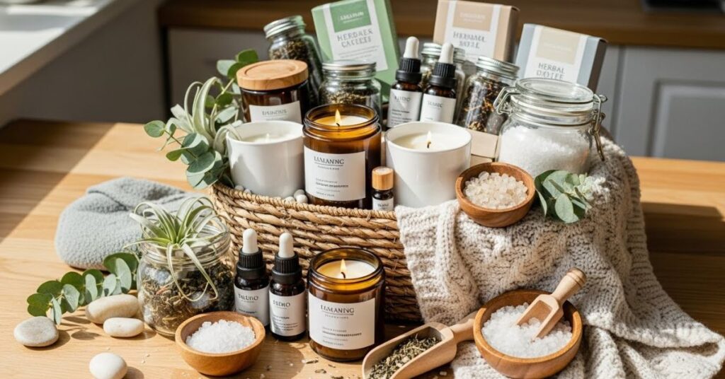 Relaxation & Stress-Relief Gift Basket