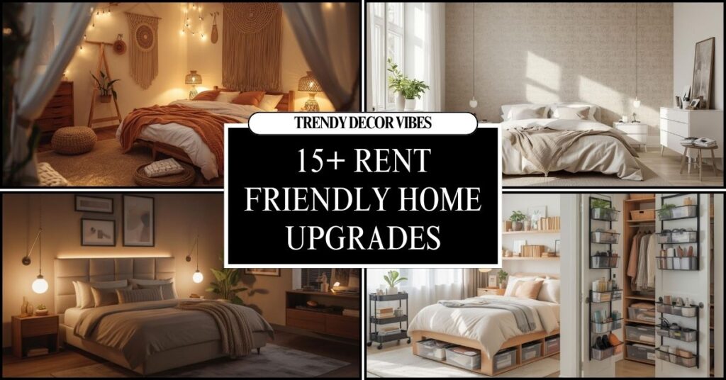 Rent-Friendly Home Stylish Upgrades for Your Space
