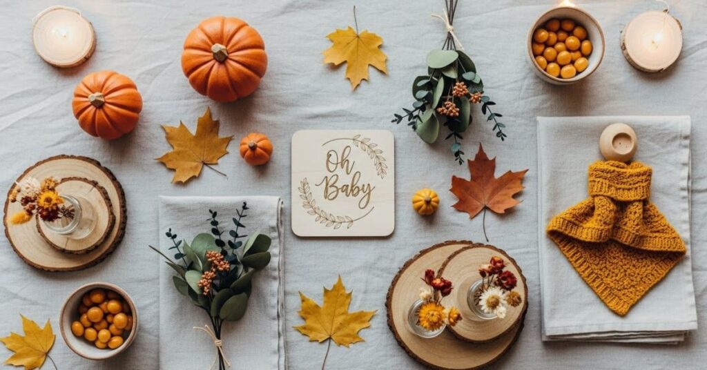 Rustic Fall Color Palette Decor Setup