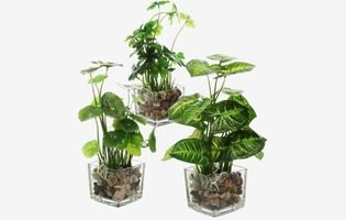 Small Artificial Potted Plants Indoor