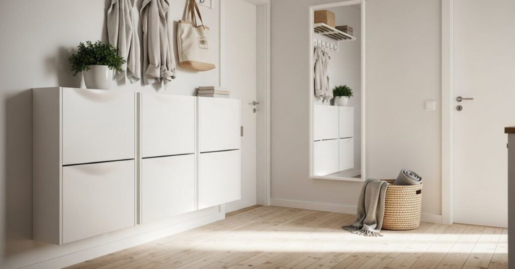 Small Space Ikea Entryway Ideas for Apartments