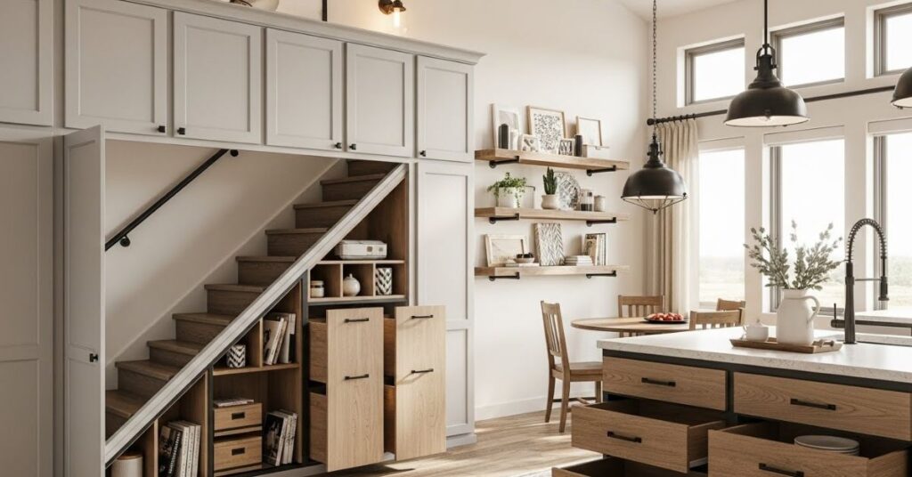 Smart Storage Solutions for Small Barndominium Living