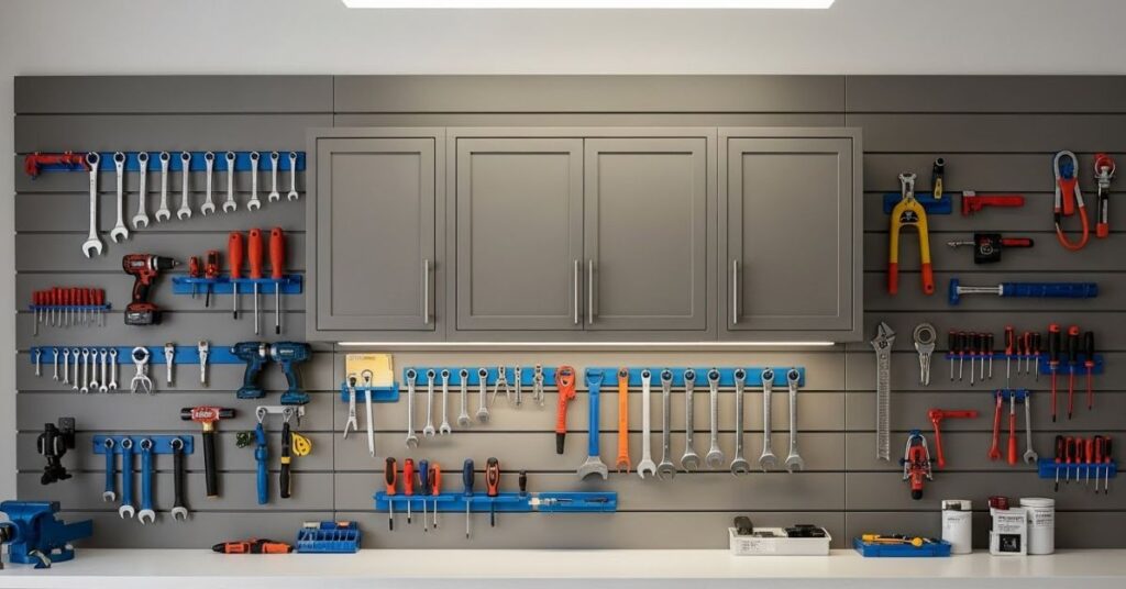 Smart Storage Wall Systems for Modern Garages