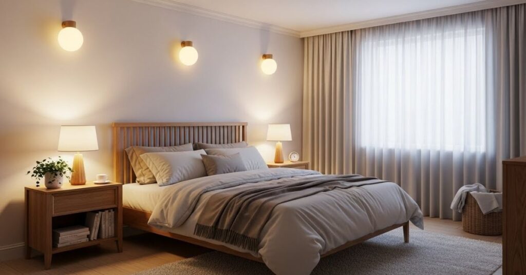 Soft Ambient Lighting for a Cozy Bedroom Feel