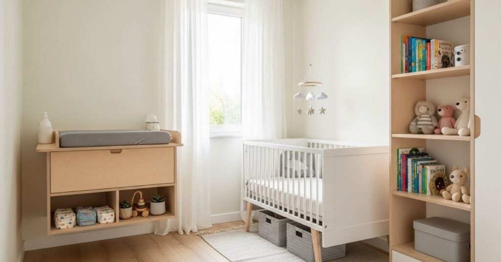 Space-Saving Solutions for Small Nurseries