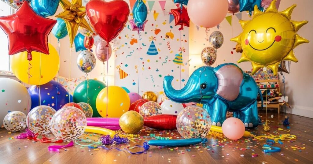Statement Balloon Decorations That Set the Party Mood