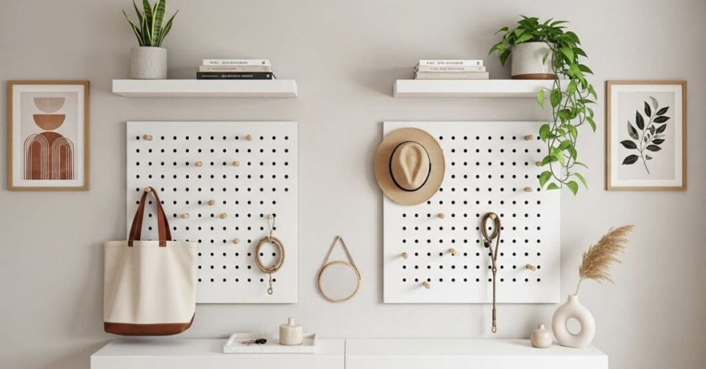 Stylish Ikea Entryway Wall Organization Ideas