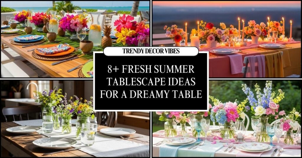 Summer Tablescape Ideas