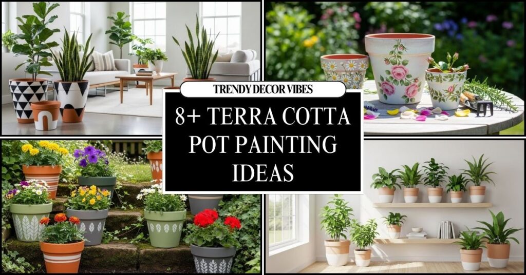 Terra Cotta Pot Painting Ideas That Feel Handmade