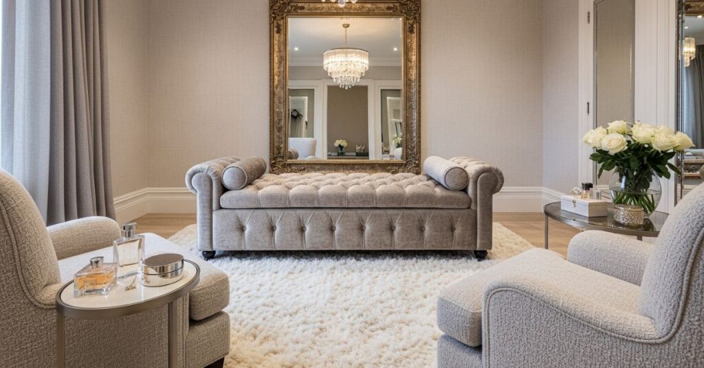 Velvet and Plush Seating