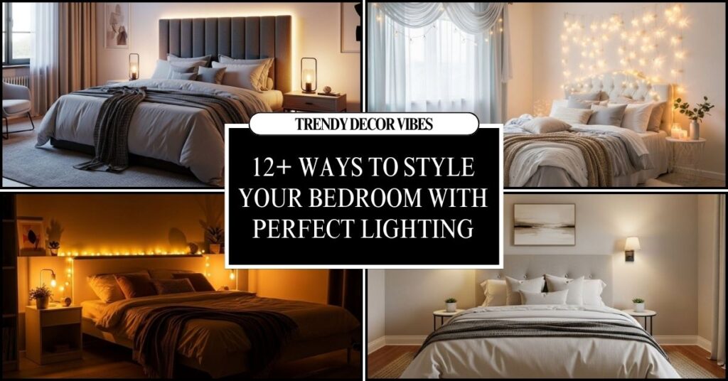 14 Smart Tips to Style Your Bedroom With the Perfect Lighting