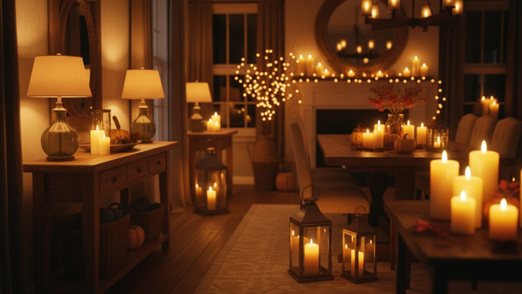 Create Ambient Lighting Using Candles and Soft Light Sources