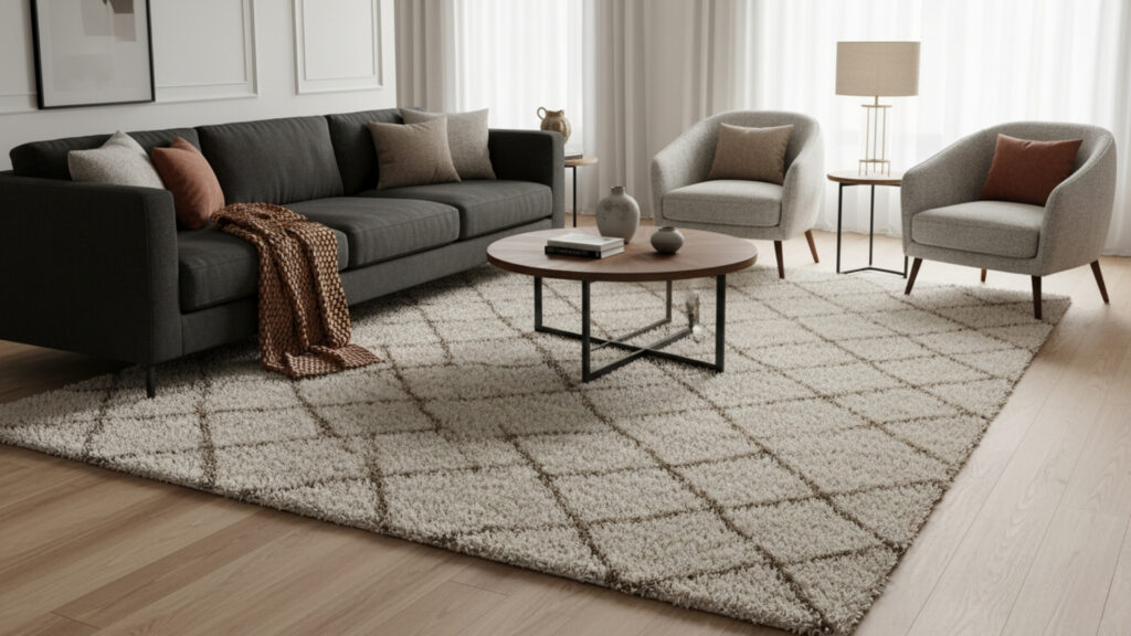 Area Rugs That Anchor Furniture