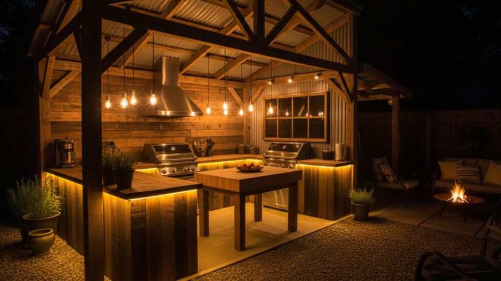 Upgrade Lighting for Evening Cooking and Entertaining