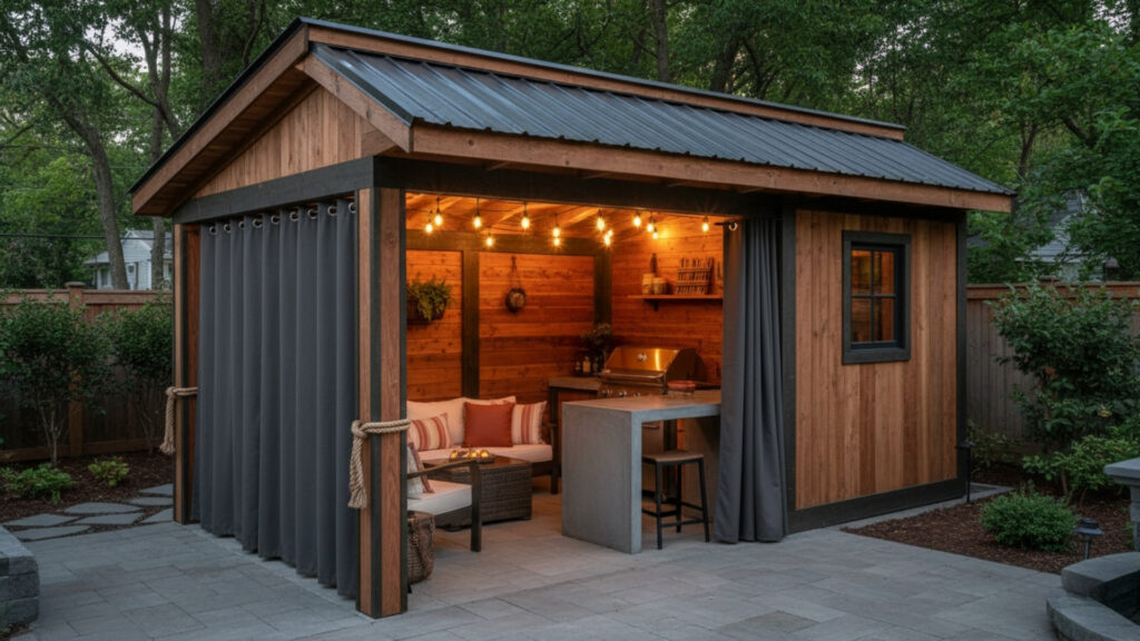 Protect the BBQ Shed With Weatherproofing and Finishing Touches