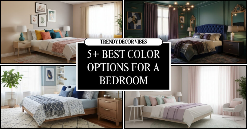 best color options for a bedroom 1