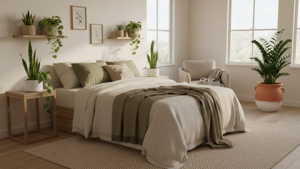 Bring Nature Indoors With Low-Cost Bedroom Plants