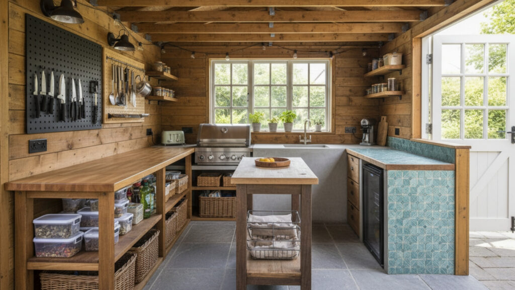 Install Budget-Friendly Countertops for Prep and Serving Areas