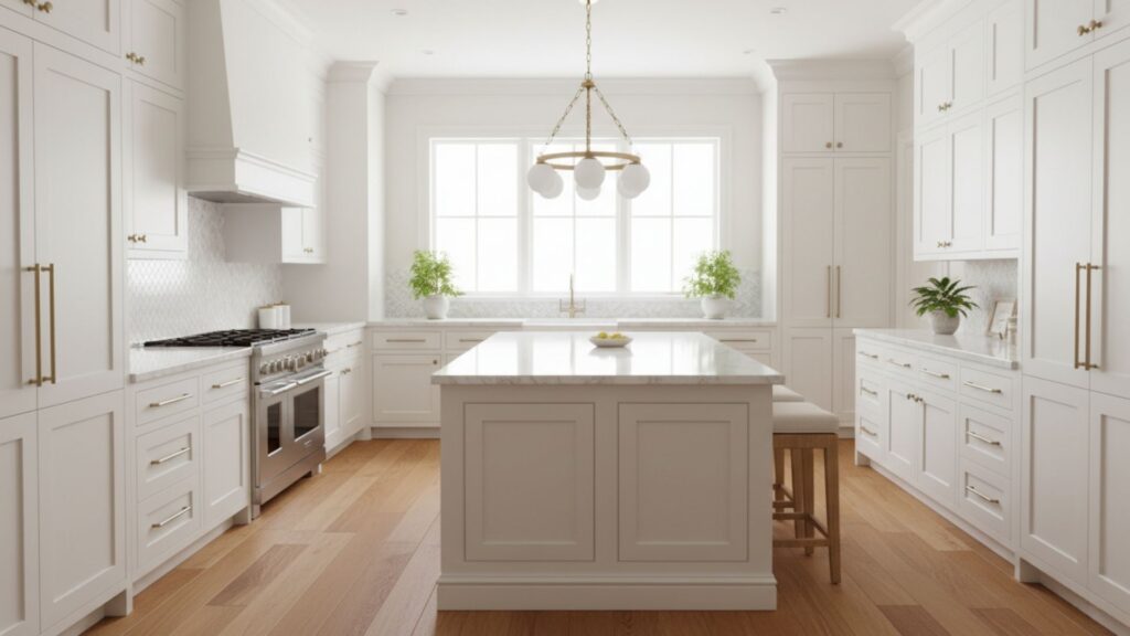 Classic White Kitchen Cabinet