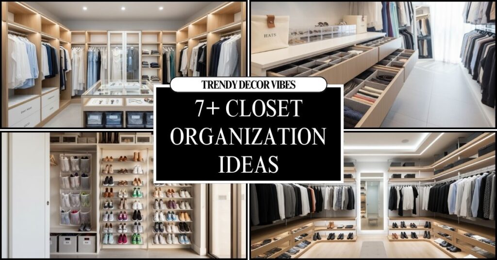 Closet Organization Ideas: Maximize Space Smartly
