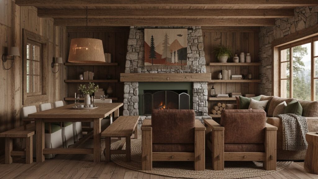 Comfortable Rustic Furniture