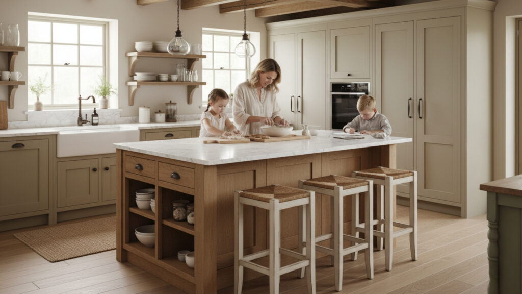 Cozy Kitchen Islands