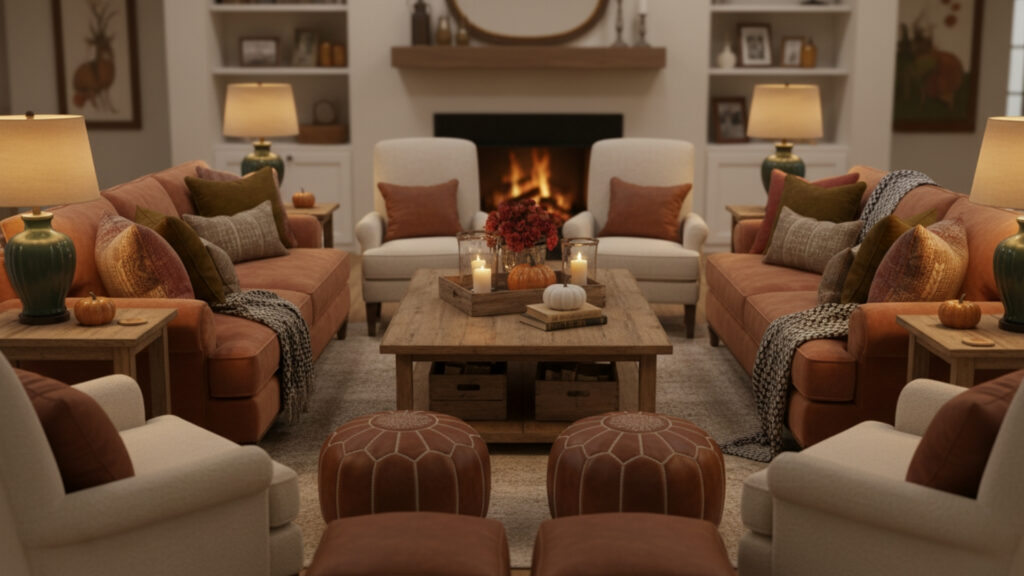 Design Cozy Seating Areas That Encourage Relaxed Conversations