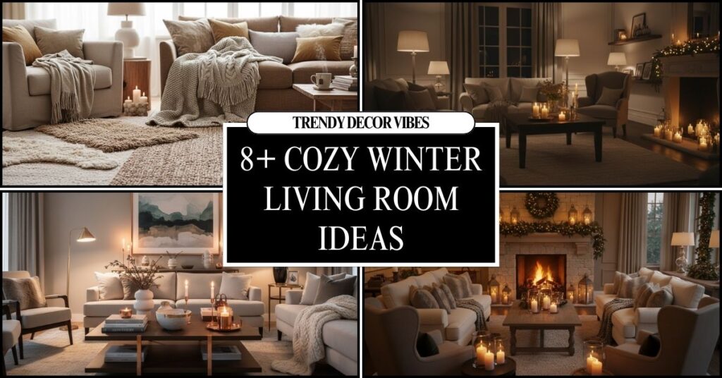 9 Cozy Winter Living Room Ideas to Make Your Space Inviting