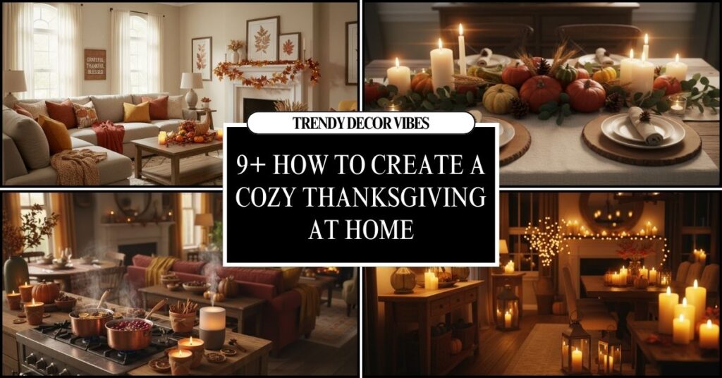 Cozy Thanksgiving Home Ideas for a Warm Family Gathering