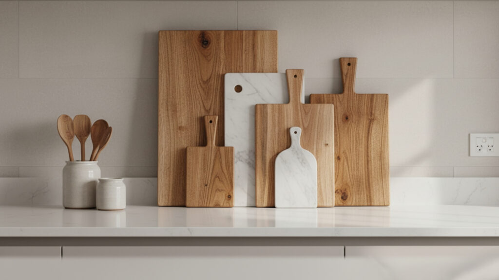 Incorporate Decorative Cutting Boards