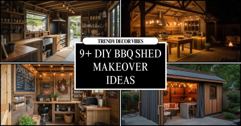 DIY BBQ Shed Makeover Ideas for Stylish Outdoor Cooking