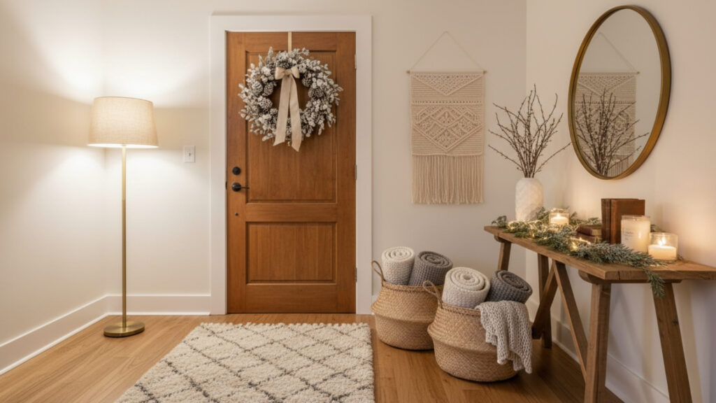 DIY Winter Decor Entryway Ideas for a Warm Welcome