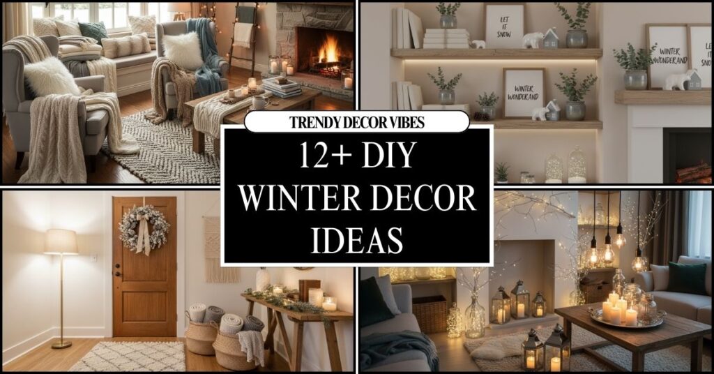 diy winter decor ideas 1