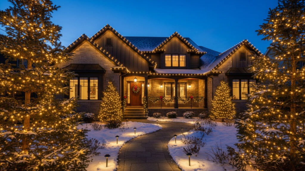 Festive Lighting Ideas That Define Outdoor Christmas Decor